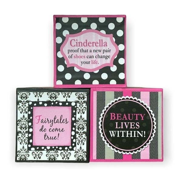 Cute stackable decorative cubes - Picture 2 of 2